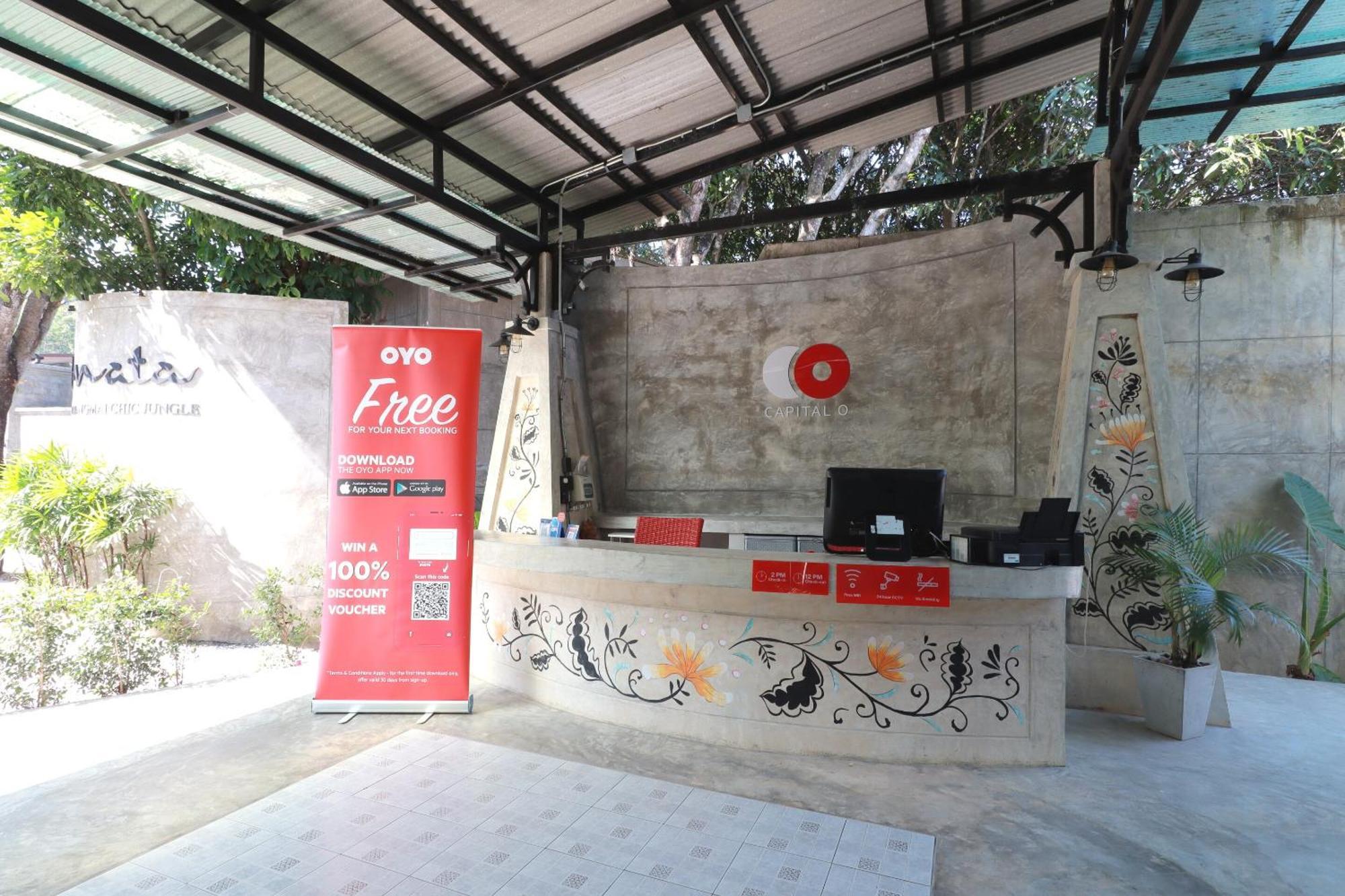 Capital O 464 At Nata Chiangmai Chic Jungle Otel Mae Rim Dış mekan fotoğraf